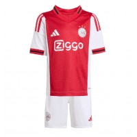 Ajax Raul Moro #7 Hjemmedraktsett Barn 2025-26 Kortermet (+ Korte bukser)